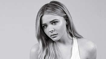 Chloe Grace Moretz, V magazine, 2018, monochrome HD wallpaper