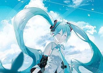 Hatsune Miku, Hatsune Miku, Anime, Vocaloid HD wallpaper