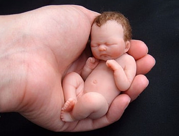 Tiny Being, graphy, art, tiny baby, fragile, hand HD wallpaper