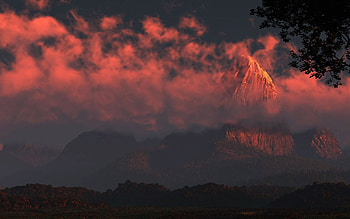Landscape, Mountains HD wallpaper