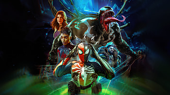 Marvels Spider Man 2 Game, marvels-spider-man-2, spiderman-2, spider-man-2, spiderman, superheroes, ps5-games, ps-games, 2023-games, games, artwork, artist, digital-art HD wallpaper