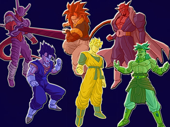 Random DBZ characters, dbgt, dbz HD wallpaper