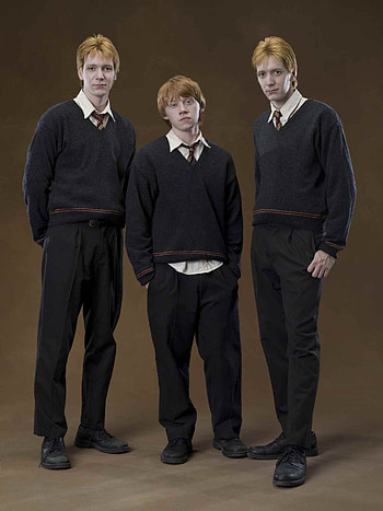 Weasley Family, Movies, Fred Weasley, George Weasley HD phone wallpaper