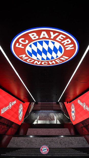 Players tunnel at Allianz Arena, Bayern Munchen FC HD phone wallpaper