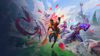 League of Legends Champions Ahri Ekko Sett Evelynn, League Of Legends, Ahri (League Of Legends), Ekko (League of Legends), Sett (League of Legends), Evelynn (League Of Legends) HD wallpaper