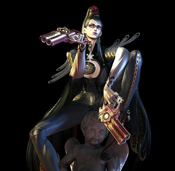 Bayonetta, game, girl, anime HD wallpaper