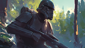 Star Wars Scout Trooper – Epic Movie Scene in Stunning Detail, movie, Star Wars, scout trooper HD wallpaper