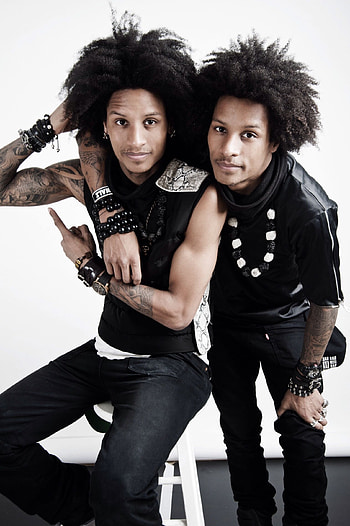 Les Twins, Dance phenomenon, Laurent and Larry, Versatile performers HD phone wallpaper