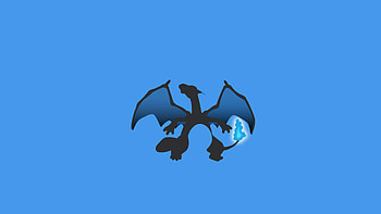 Charizard Minimalism, minimalism, artist, digital-art, artwork, pokemon HD wallpaper