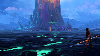 Dusk Scifi Digital Art, digital-art, scifi, artist, artwork, deviantart, star-wars HD wallpaper