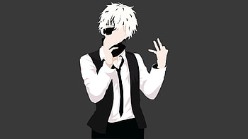 Minimal, anime boy, Kaneki Ken HD wallpaper