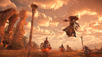 Horizon Forbidden West Aloy Action, video game, Horizon Forbidden West, Aloy (Horizon Series) HD wallpaper