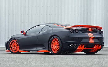 Ferrari (Limted-Edition), ferrari, limted, black, orange HD wallpaper