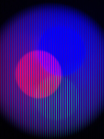 Abstract, Lines, Neon, Stripes, Streaks, Circle HD phone wallpaper
