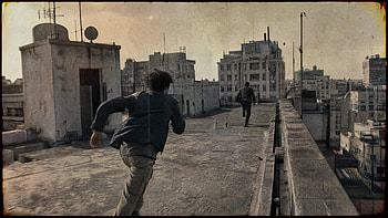 Rooftop Pursuit —, Chase HD wallpaper