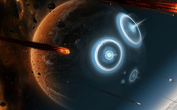 Meteor rain , 8, Space, Meteor HD wallpaper