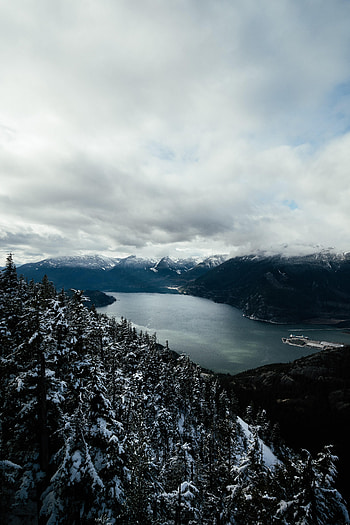 Landscape, Nature, Mountains, Lake, Dahl, Distance HD phone wallpaper