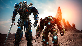 Hulkbuster, Optimus Prime HD wallpaper