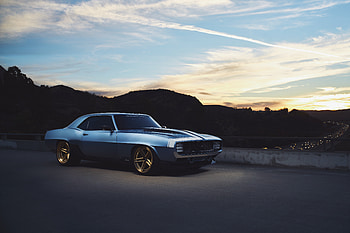 1969 Chevy Camaro G-Code, muscle car HD wallpaper
