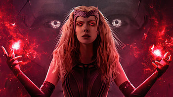 Scarlet Witch, WandaVision Scarlet Witch, resolution, Vibrant HD wallpaper