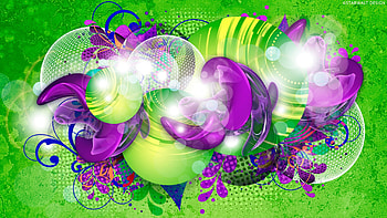 ღ.Bright World.ღ, blue, colorful, style, bright world, glow, cute, colors, digital art, butterfly, designs, bright, shine, glass, , sweet, dazzling, balls, beautiful, purple, illustrator, creation, pink, pretty, hop, cool, flowers, lovely, chic HD wallpaper