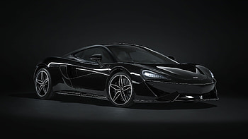 McLaren Black, Dark allure, Timeless elegance, Unparalleled luxury HD wallpaper