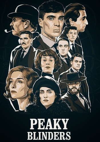 Peaky Blinders 16, Art, Illustration HD phone wallpaper