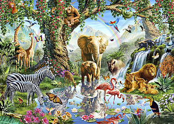 Jungle Animals - , Jungle Animals Background on Bat, Beautiful Jungle HD wallpaper