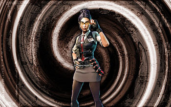 Rook, brown grunge background, Fortnite, vortex, Fortnite characters, Rook Skin, Fortnite Battle Royale, Rook Fortnite HD wallpaper