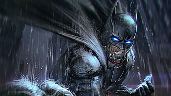 Batman Hitting Joker Sketch Art , batman, joker, superheroes, artist, artwork, digital-art, artstation HD wallpaper