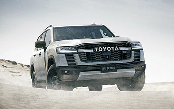 2022, Toyota Land Cruiser GR-SPORT, , front view, exterior, new white Land Cruiser, new Land Cruiser 300, Japanese cars, Toyota HD wallpaper