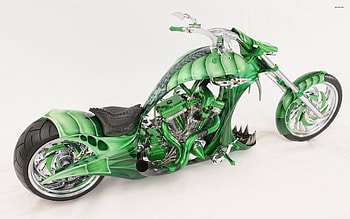 harley davidson green cobra, harley, davidson, green, cobra HD wallpaper