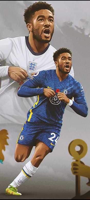 reece james, england, Chelsea, football, Chelsea fc, Chelsea football club, player HD phone wallpaper