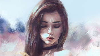 Fantasy Girl, Artwork, Girl, Beauty, Artist HD wallpaper