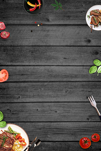 Gourmet Western Steak Minimalistic Poster Background. Poster, Fancy Food HD phone wallpaper
