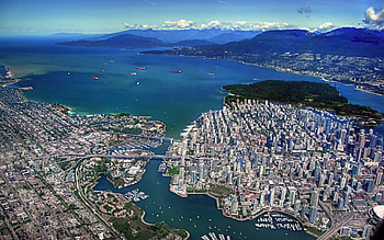 Captivating graphs, Serene beauty of Vancouver, Canadian travel destination, que landscapes HD wallpaper