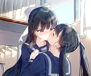 Anime, couple, anime couple HD wallpaper