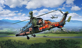 Eurocopter-Tiger, Eurocopter, Heli, Tiger, war HD wallpaper