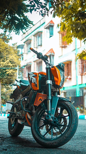 Ktm Duke 200, Stylish, Bike HD phone wallpaper