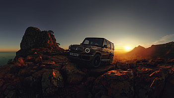 Mercedes Benz G Wagon Commanding Presence, mercedes-g-class, mercedes-benz, mercedes, cars, suv, behance HD wallpaper