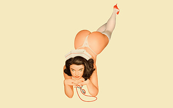 pin up girl. ... HD wallpaper