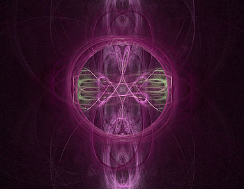 Circle in burgundy and green, burgundy, fractals, green, fractal, lovely HD wallpaper