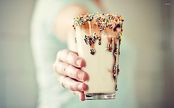Delicious milkshake, Tempting , Satisfying flavors, Mouthwatering visuals HD wallpaper