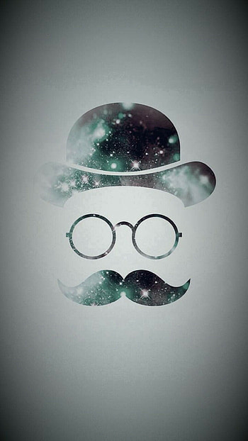 Hipster backgrounds, Fashionable mustache designs, Pinterest inspiration, Trendy aesthetics HD phone wallpaper