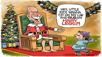 Pitiful, joke, petifile, biden, Christmas, tryanny HD wallpaper