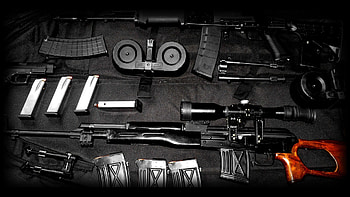 AK 47 Gun HD wallpaper
