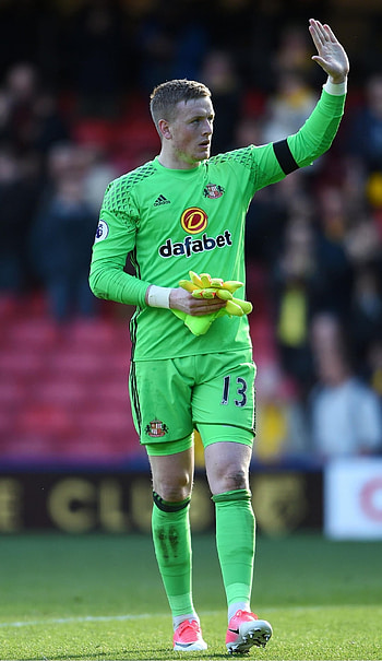 Jordan Pickford, sports uniform, soccer HD phone wallpaper