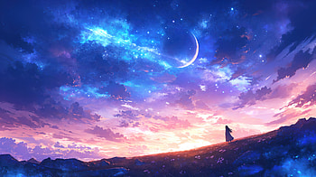 Tranquil Blossom Anime Girl In A Natural Setting, anime-girl, anime, artist, artwork, digital-art, pixiv HD wallpaper