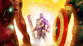 Mighty Thanos, Avengers: End Game, movie HD wallpaper