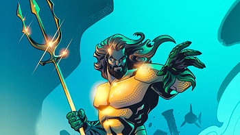 King of Ocean, Aquaman, art HD wallpaper